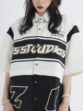 Chemise à manches courtes détachable